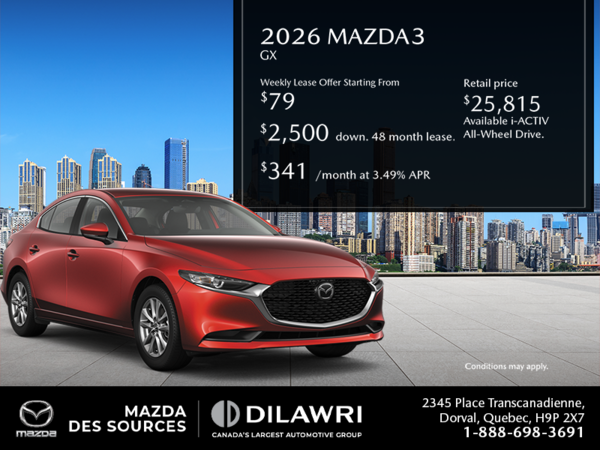2026 Mazda3