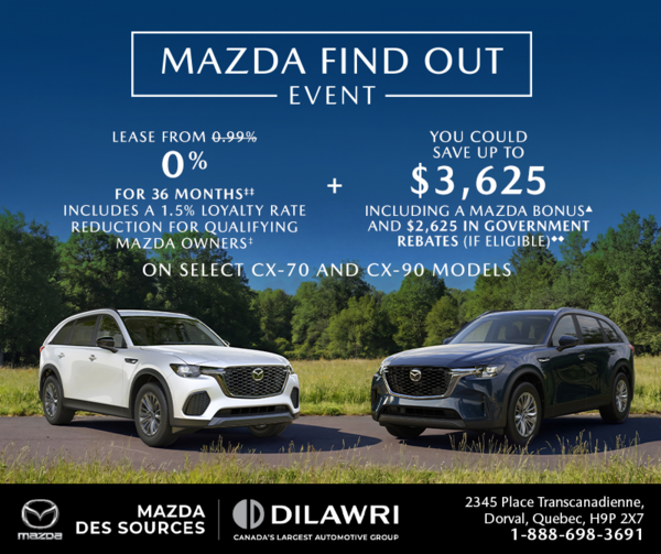 Mazda Find Out Event