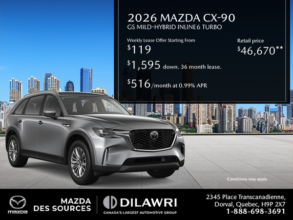 2026 Mazda CX-90 Mild Hybrid