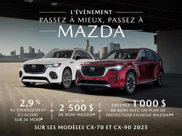 Mazda Joliette - L'événement Passez à Mazda