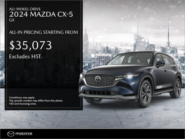 Get the 2024 Mazda CX-5 today!