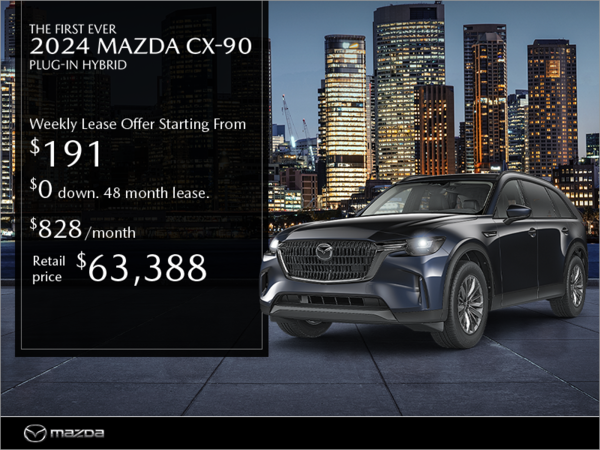 Mazda Gabriel St-Laurent - Get the 2024 Mazda CX-90 PHEV!