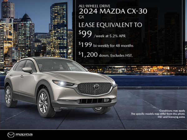 Get the 2024 Mazda CX-30