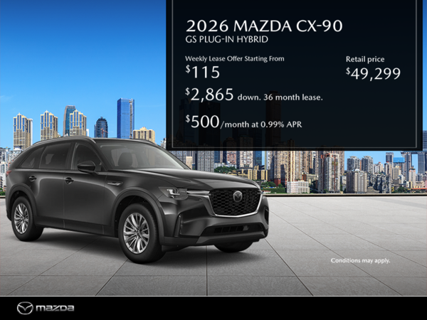 2026 Mazda CX-90 Plug-In Hybrid