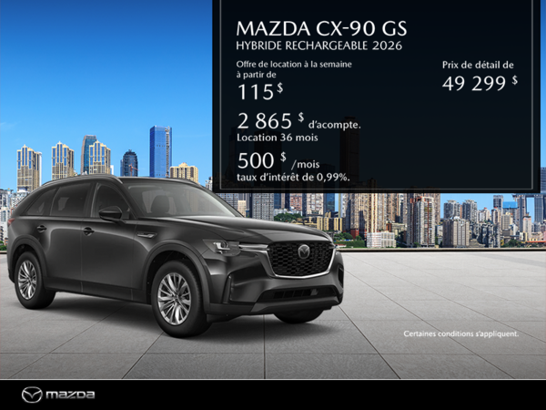 Mazda CX-90 Plug-In Hybrid 2026