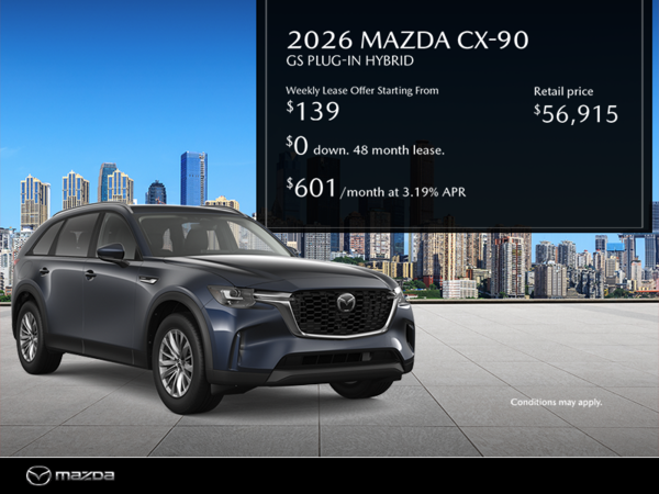 Get the 2026 Mazda CX-90 Plug-In Hybrid
