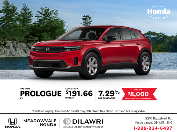 Get the 2025 Honda Prologue!