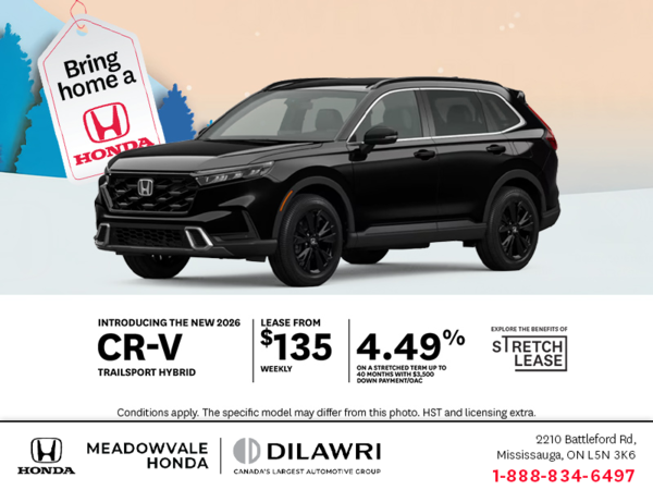 Get the 2026 Honda CR-V hybrid!