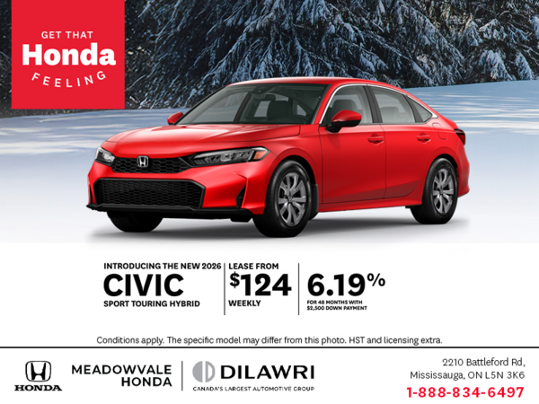 Get the 2026 Honda Civic Hybrid!