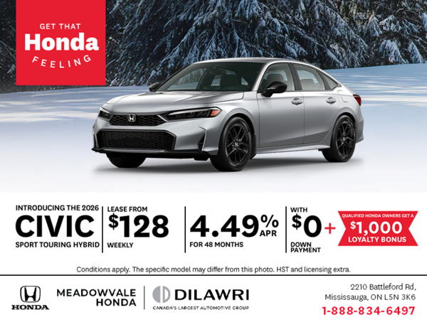 Get the 2026 Honda Civic Hybrid!