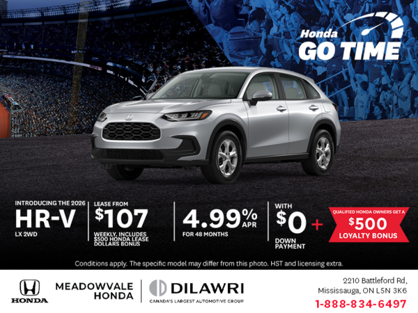 Get the 2026 Honda HR-V