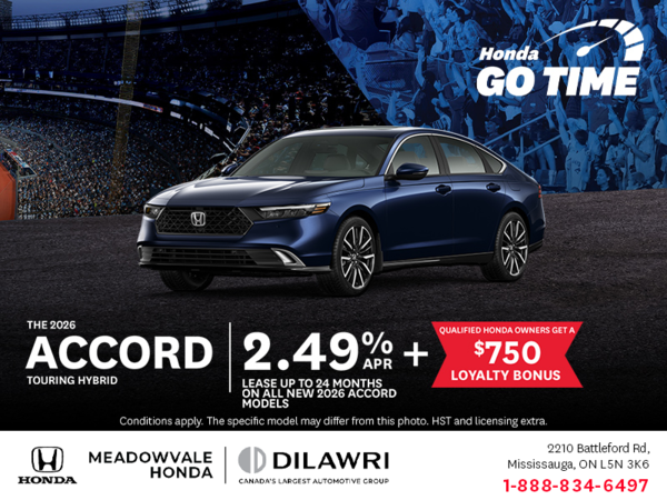 Get the 2026 Honda Accord!