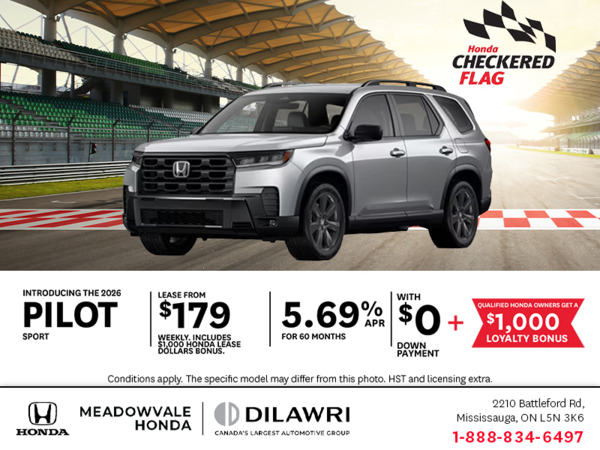 Get the 2026 Honda Pilot