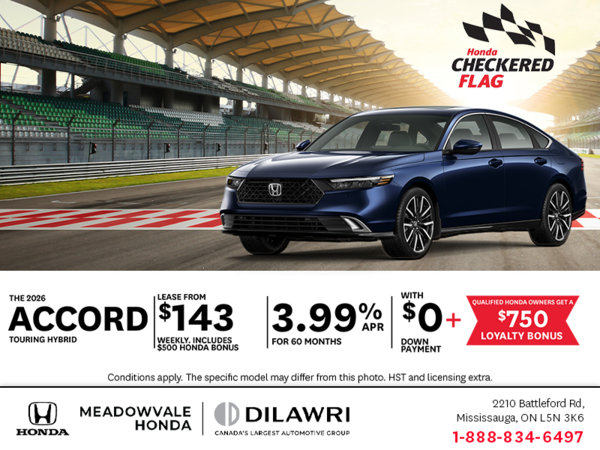 Get the 2026 Honda Accord!