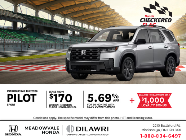 Get the 2026 Honda Pilot