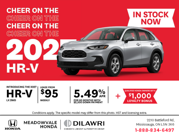 Get the 2027 Honda HR-V