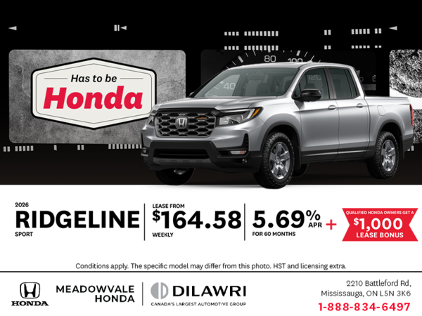 2026 Honda Ridgeline