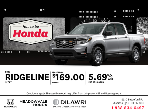2026 Honda Ridgeline