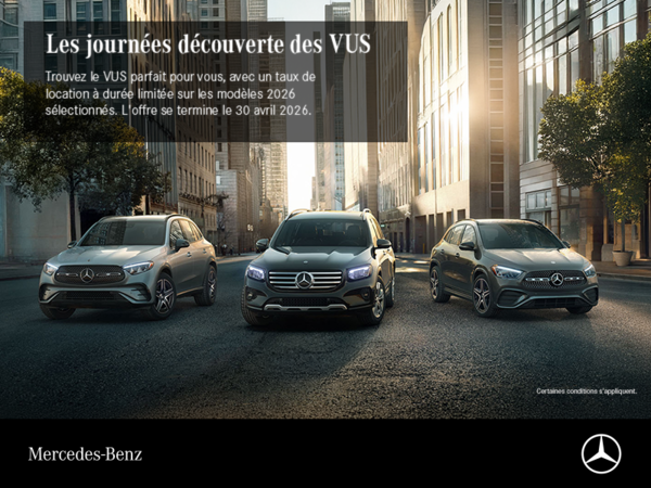 L'événement mensuel de Mercedes-Benz
