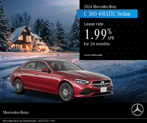 2026 C 300 4Matic Sedan