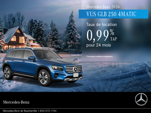 VUS GLB 250 4MATIC 2026