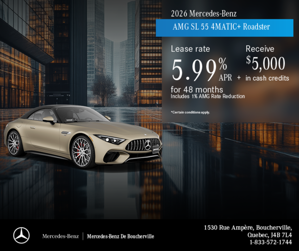 2026 AMG SL 55 4MATIC