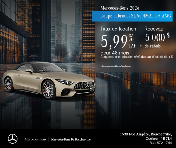 AMG SL 55 4MATIC 2026