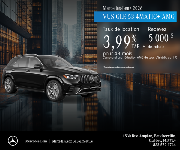 VUS GLE 53 4MATIC 2026