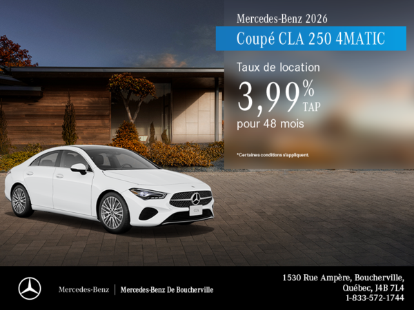 Mercedes-Benz CLA 2026