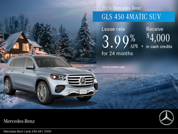 2026 GLS 450 4MATIC SUV