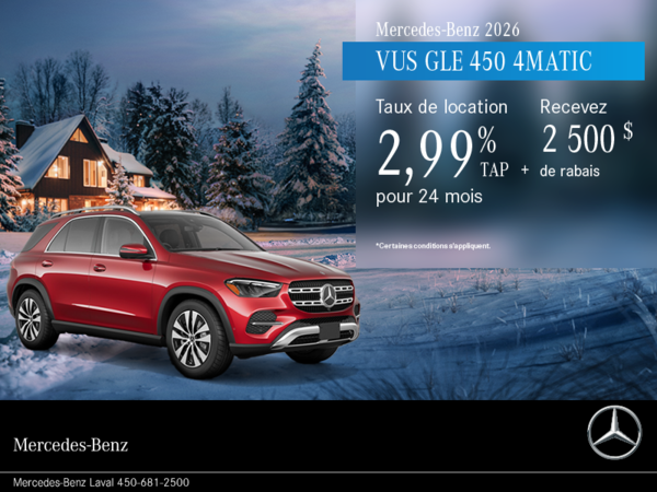 VUS GLE 450 4MATIC 2026