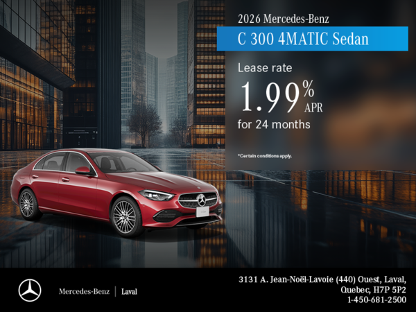 2026 C 300 4Matic Sedan