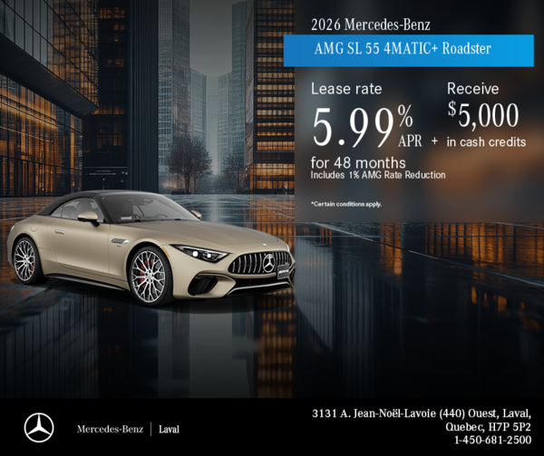 2026 AMG SL 55 4MATIC