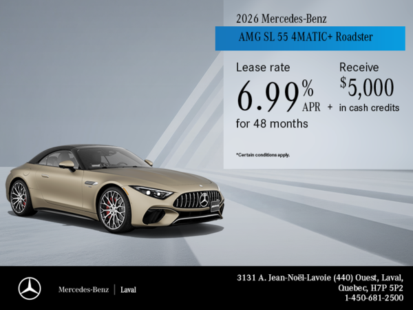 2026 AMG SL 55 4MATIC