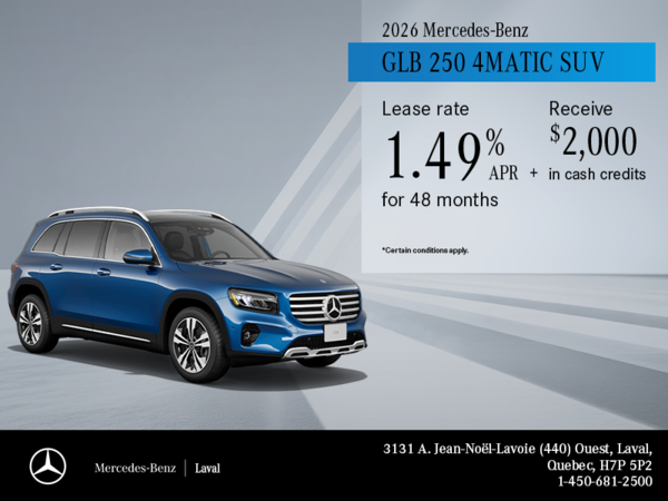 2026 GLB 250 4MATIC SUV