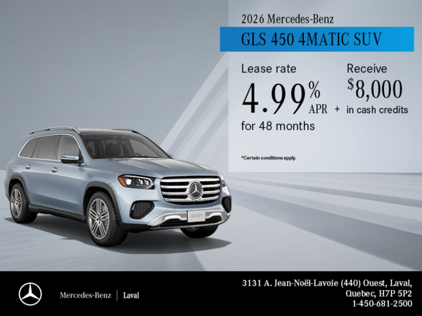 2026 GLS 450 4MATIC SUV