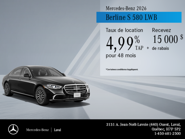 Berline S 580 4MATIC LWB