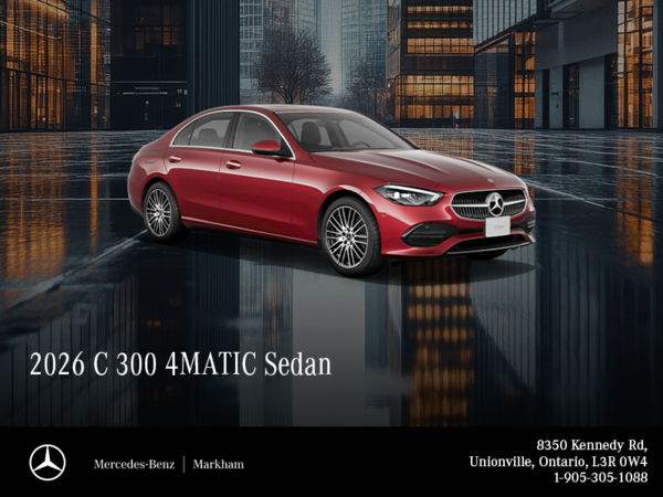 2026 C-Class : 24-Month Lease at 1.99%