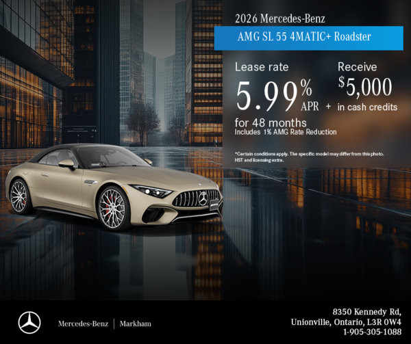 2026 AMG SL 55 4MATIC+ Roadster
