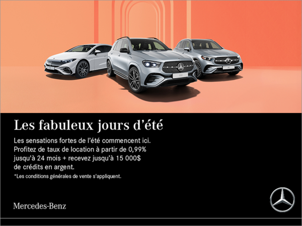 L'événement mensuel de Mercedes-Benz