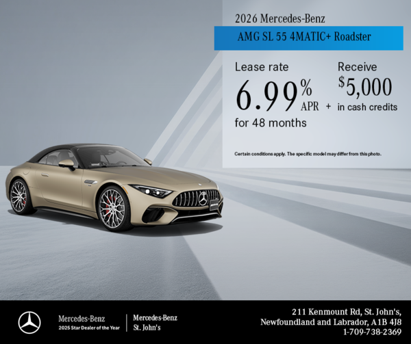 2026 AMG SL 55 4MATIC