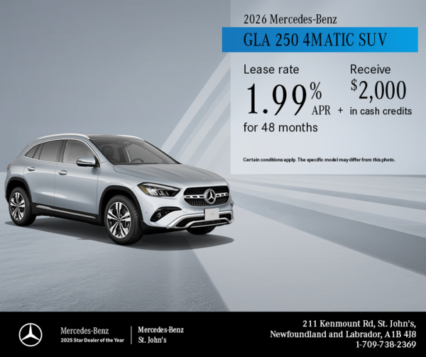 2026 GLA 250 4MATIC SUV