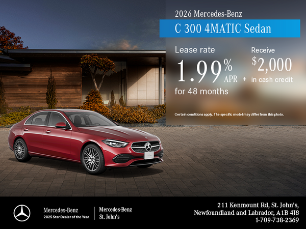 2026 Mercedes-Benz C-Class Sedan