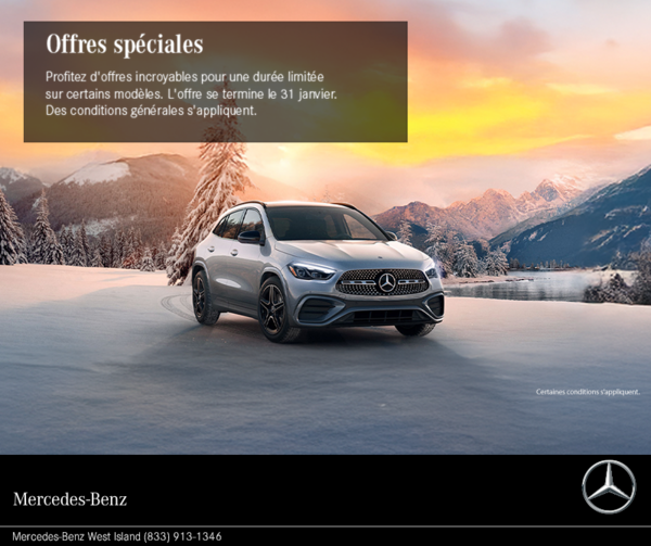 L'événement mensuel de Mercedes-Benz.