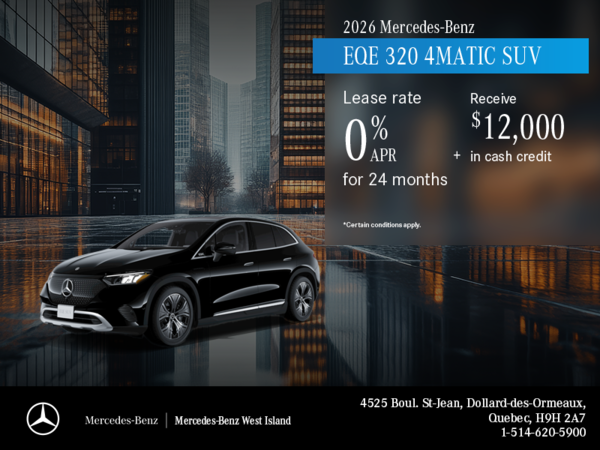 2026 EQE 320 4MATIC