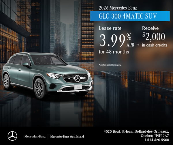 2026 GLC 300 4MATIC SUV