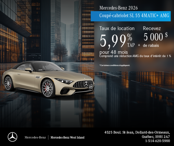 AMG SL 55 4MATIC 2026 .