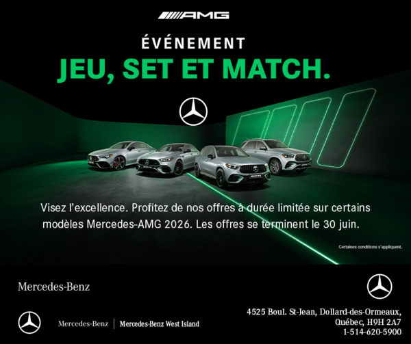 L'événement mensuel de Mercedes-Benz.