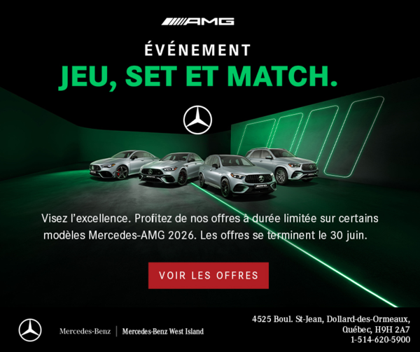 L'événement mensuel de Mercedes-Benz.