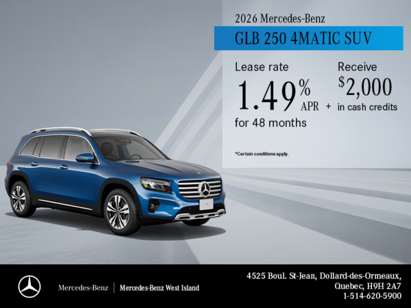 2026 GLB 250 4MATIC SUV